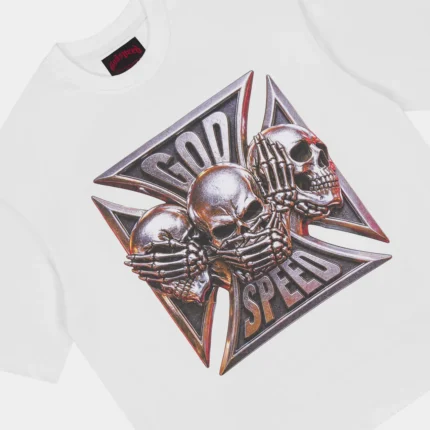 Godspeed Omerta T-Shirt - White
