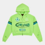 godspeed speedway zip hoodie volt front view