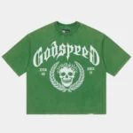 godspeed victor crest green front view
