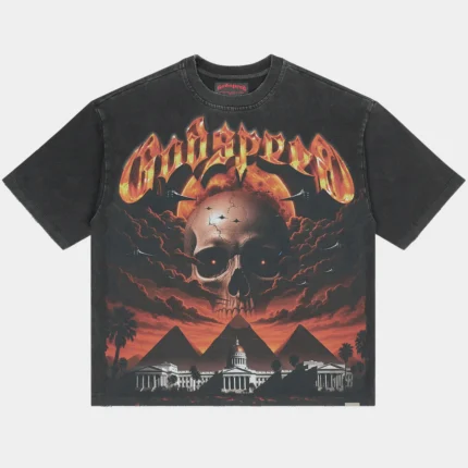 godspeed echoes of empires black t shirt front view