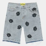 godspeed infinity shorts blue front view