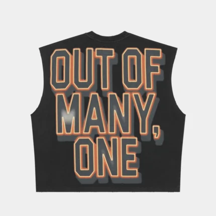 godspeed fences sleeveless t-shirt black back view