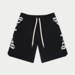 godspeed courtside shorts black front view