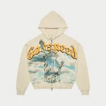 godspeed Hoodie chrome liberty zip hoodie bone front view