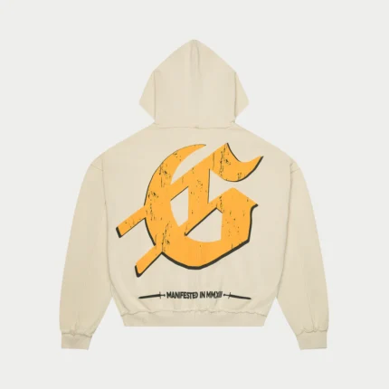 godspeed chrome liberty zip hoodie bone back view