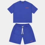godspeed vital nextgen terry shorts blue front view