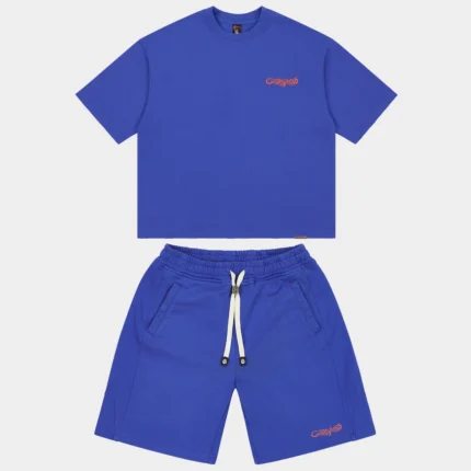 godspeed vital nextgen terry shorts blue front view