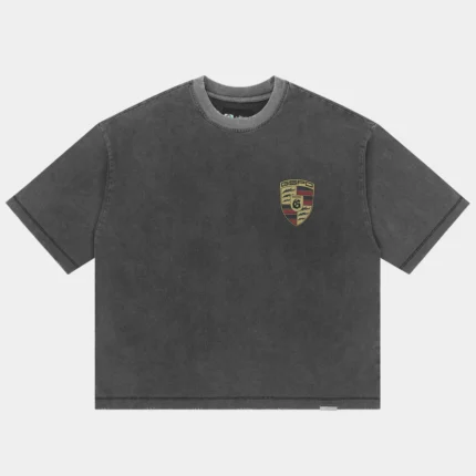 godspeed insignias tee grey wash front view
