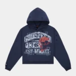 godspeed seeing double hoodie navy front view