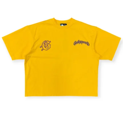 godspeed gspd run club tee yellow front view