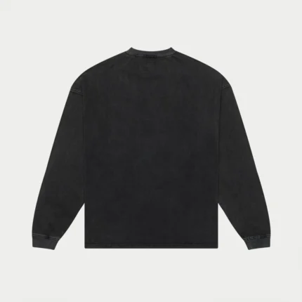 godspeed stoner ls tee grey wash back view